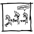 jemanden umwerfend finden
