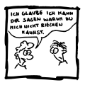 jemanden nicht riechen können