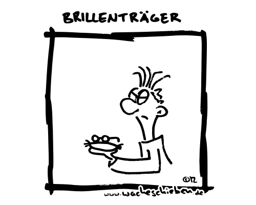 Brillenträger