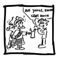 die Schotten dicht machen