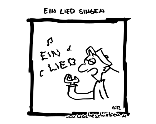 ein Lied singen