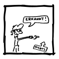 nichts erkennen können