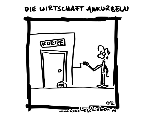 die Wirtschaft ankurbeln