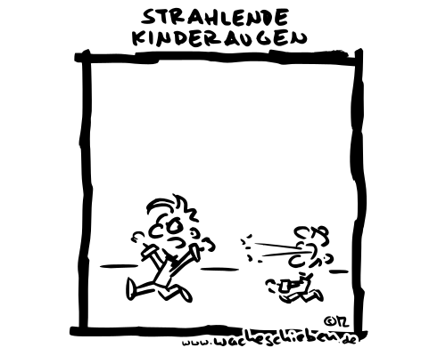 strahlende Kinderaugen