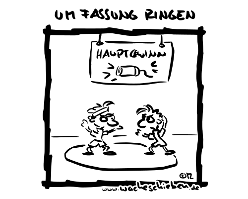 um Fassung ringen