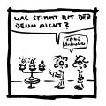 nicht den leisesten Schimmer haben