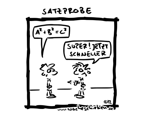 Satzprobe