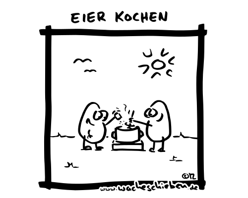 Eier kochen